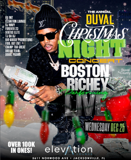 Annual Christmas Night Concert Boston Richie Performing Live